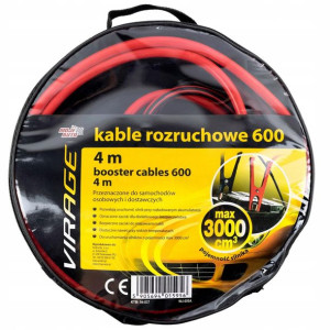 Kable Rozruchowe Moje Auto Virage 600A 4m