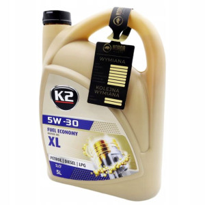 Olej K2 Fuel Economy XL 5w30 Benzyna Diesel LPG 5L