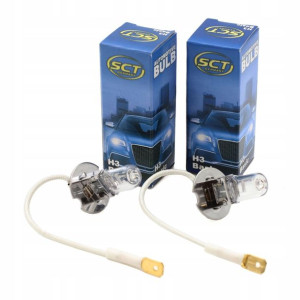 Żarówki H3 SCT Basic 12V 55W PK22S 2 sztuki