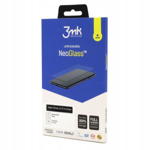 Szkło Hybrydowe 3MK iPhone 13/13 Pro Black