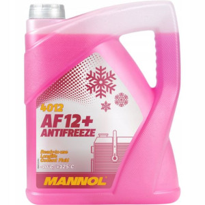 Płyn Chlodniczy Mannol AF12+ -40°C Czerwony 5L