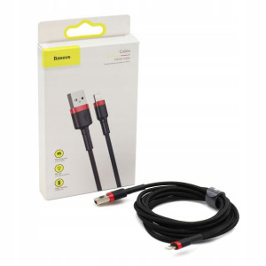 Kabel Baseus USB do Lightning 1.5A 2m Czarny