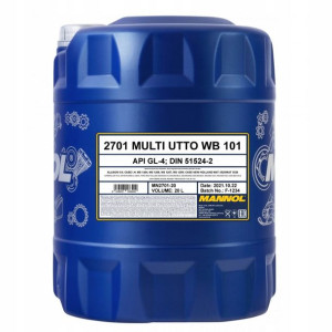Olej Mineralny Mannol Multi UTTO WB101 20L