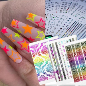 Naklejki samoprzylepne 3D RAINBOW XL wybór