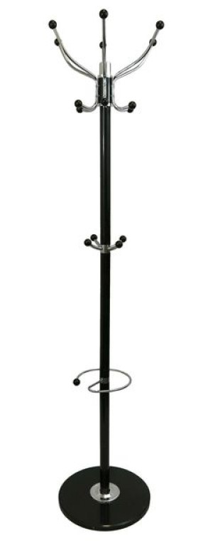 Wieszak stojący na ubrania DB100 fi37x176,5 czarny