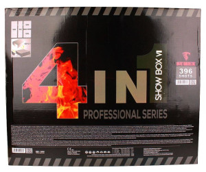 pokaz fajerwerków show box 4 in 1 - professional - sfc7 - surex