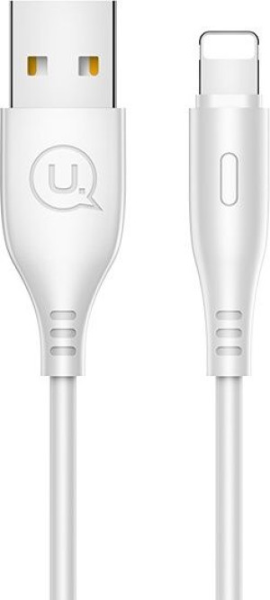 Kabel USAMS U18 lightning 2A Fast Charge 1m biały/white SJ266USB02