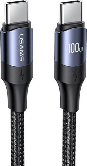 Kabel USAMS U71 USB-C na USB-C 2m 100W PD Fast Charge czarny/black SJ525USB