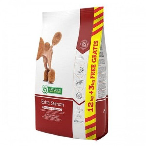 NATURES PROTECTION Extra Salmon 12kg + 3kg