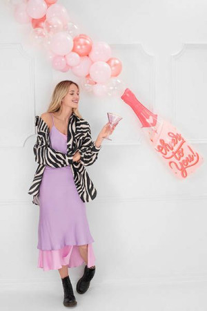 balon foliowy - butelka 38 x 97 cm