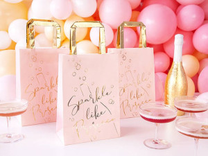 torebka na prezent prosecco - 18 x 26 x 10 cm