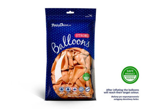balon strong 30cm - metallic brt. orange - 1szt