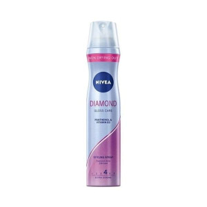 Nivea Diamond Gloss Care, lakier do włosów, 250 ml