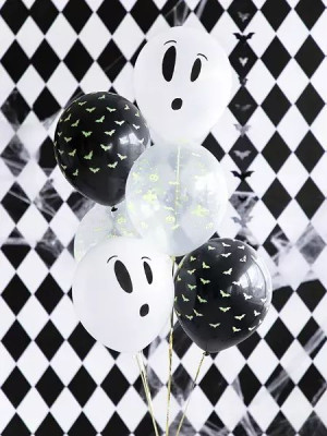 balony uv 27cm - boo! - mix - 3 szt