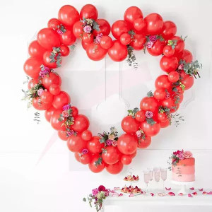 balony strong 30cm - pastel poppy red - 1 szt.