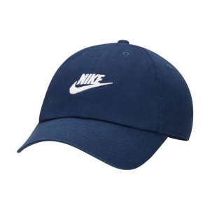 Czapka z daszkiem NSW H86 Cap Futura Washed granatowa- 913011 413