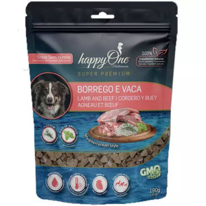 happyOne Mediterraneum jagnięcina z wołowiną 190g Półwilgotny przysmak dla