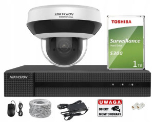 KAMERA OBROTOWA 4Mpx Zewnętrzna + NVR Zestaw PoE
