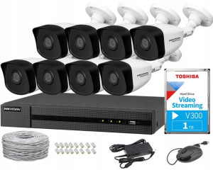 Zestaw Do Monitoringu Ip 4mpx 1440p Detekcja Ruchu