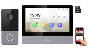 WIDEO DOMOFON Wideofon IP IPS HIKVISION Aplikacja