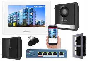 Zestaw Wideodomofonowy Domofon Panel Ip Hikvision