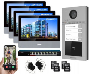 Wideodomofon Video Domofon Hikvision Ip Aplikacja