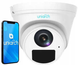 Kamera kopułkowa IP 5MP UNIARCH IPC-T125-APF28 PoE