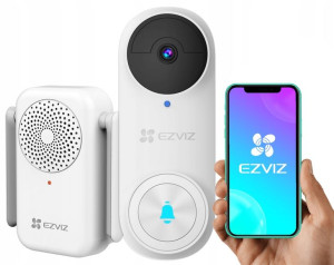 Dzwonek wideo zewnętrzny EZVIZ DB2 PRO 5Mpx WiFi