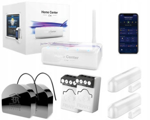 Fibaro Zestaw Smart Home Drzwi I Okna + Rolety Zw