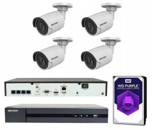 MONITORING DOMU HIKVISION kamery zewnętrzne 8 mpx