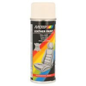 Motip Spray Farba Lakier Do Skór Leather Biały Sat