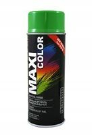 MAXI SPRAY FARBA LAKIER NITRO RAL 6018 zielona jas