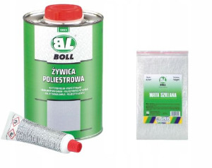Boll Zestaw Naprawczy Mata + Żywica Utwardzacz 1kg