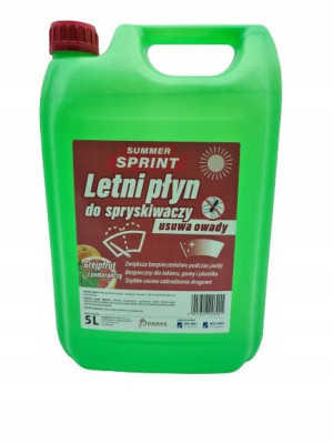 Płyn Do Spryskiwaczy Letni 5l Grejpfrut