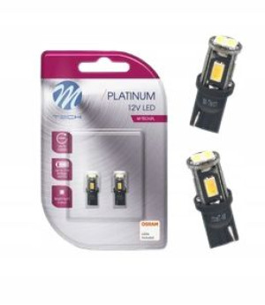 Żarówki M-Tech 12V W5W 4x LED HP marki OSRAM