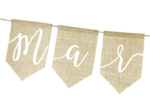 Baner Just Married - 23 X 185 Cm