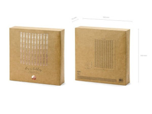 Girlanda Na Tło - Kwiatki - 100 X 210 Cm - Różowe Złoto