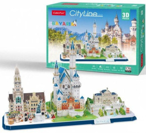 Cubic Fun Puzzle 3d City Line Bawaria
