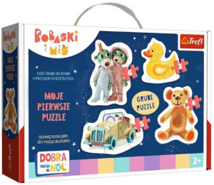 Trefl Puzzle Baby Classic Urocze Bobaski Trefliki