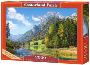 Castor Puzzle 2000 El Schronisko Górskie W Alpach
