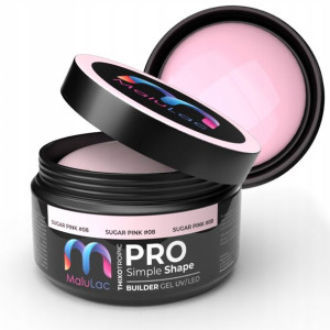 MaluLac żel budujący do paznokci PRO SUGAR PINK 45