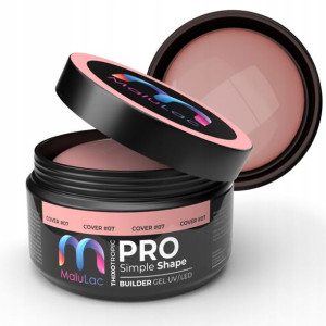 MaluLac żel gel budujący do paznokci PRO COVER 12g