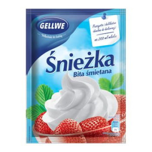 Gellwe Śnieżka Bita śmietana 60g