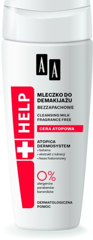 Aa Help Cera Atopowa Mleczko Do Demakijażu 200Ml