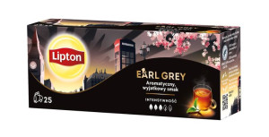 Lipton Herbata czarna classic Earl Gray 25 torebek