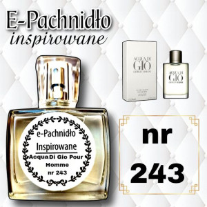 Acqua Di Gio Pour Homme Nr 243 Perfumy Lane Inspirowane 50ml