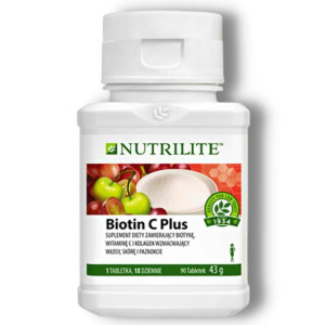 Amway Biotin C Plus Suplement Nutrilite 90 tabl.