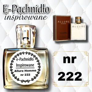 Allure Homme Nr 222 Perfumy Męskie Lane Inspirowane 50ml