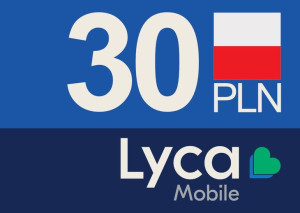 LycaMobile 30 zł Voucher Kod doładowanie Prepaid code 30 PLN
