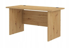 Nowoczesne, duże biurko do gabinetu. Dąb Artisan